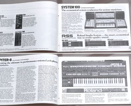 Roland-Classic brochure -JP8, Sys700, 808.
